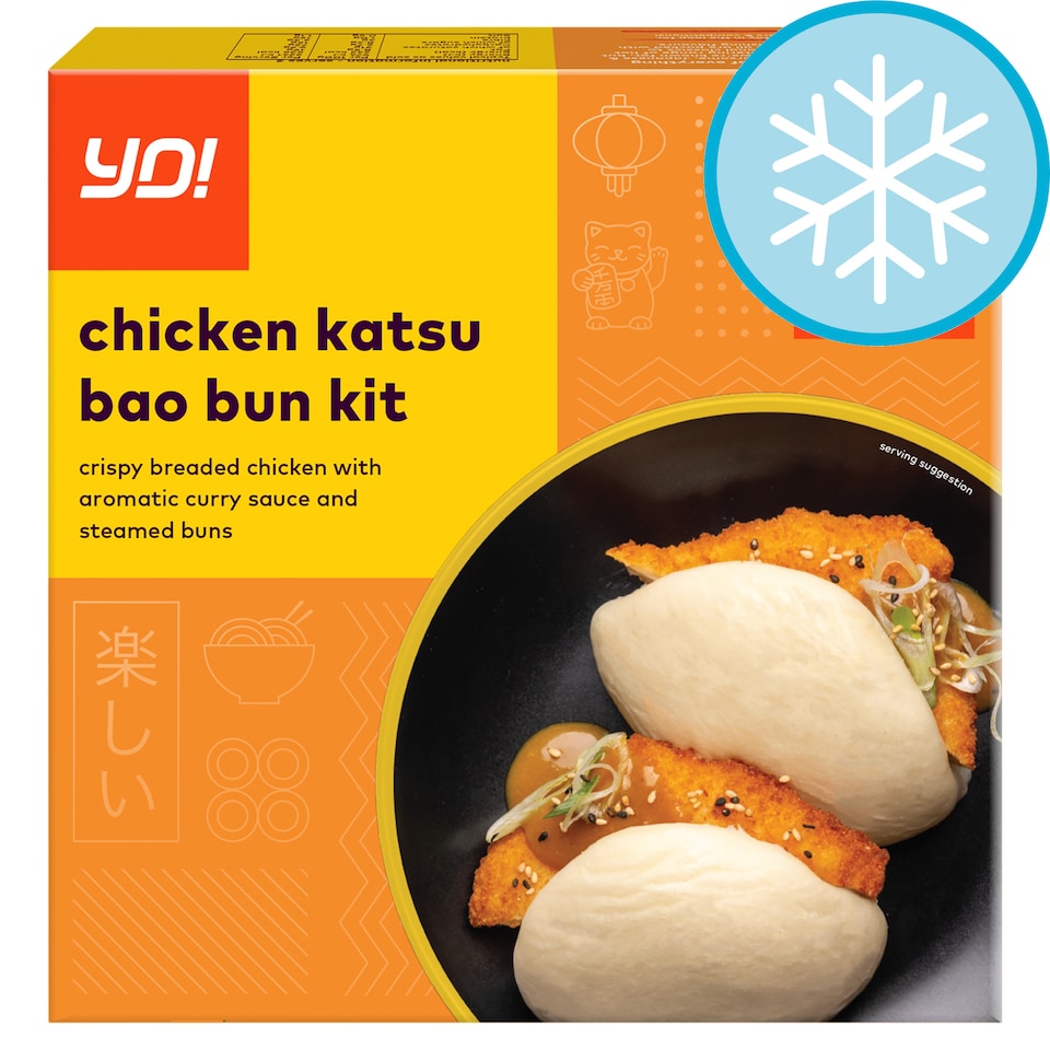 Yo! Chicken Katsu Bao Bun Kit 460g