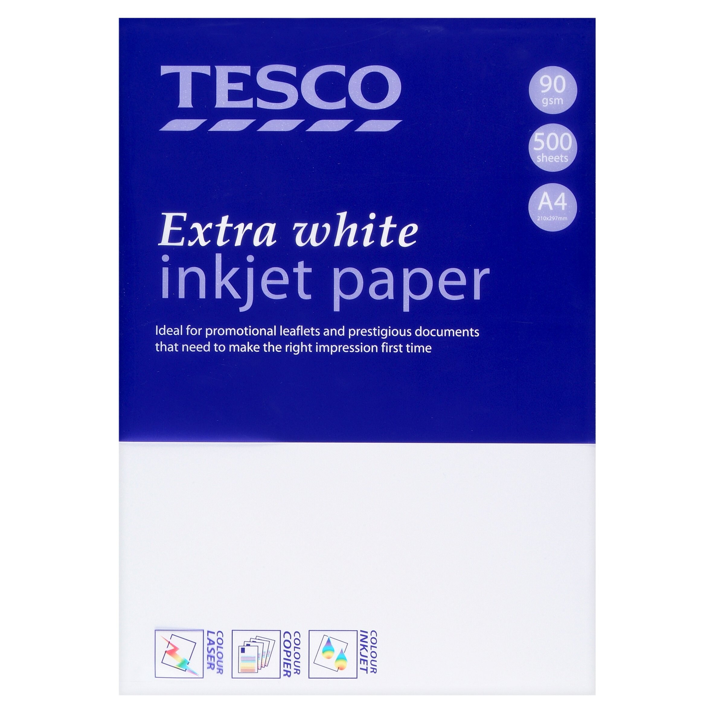 sticker paper tesco