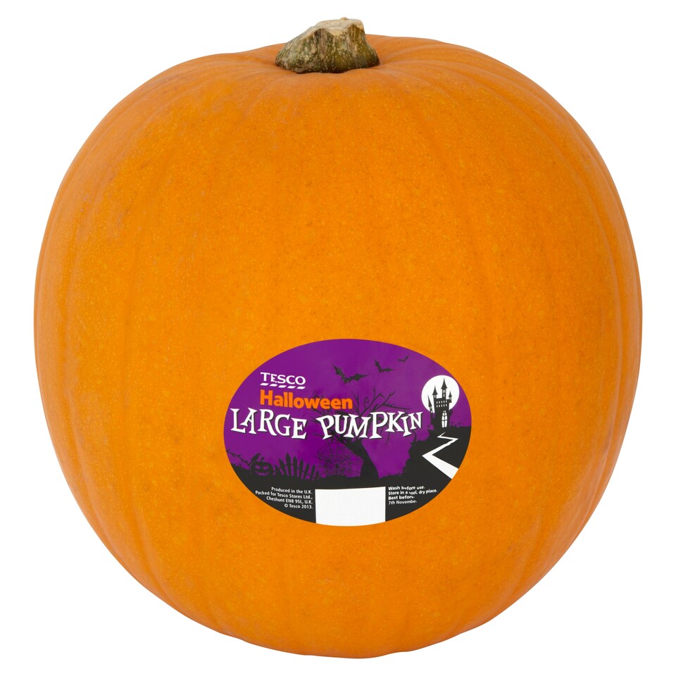 Tesco Large Pumpkin Each