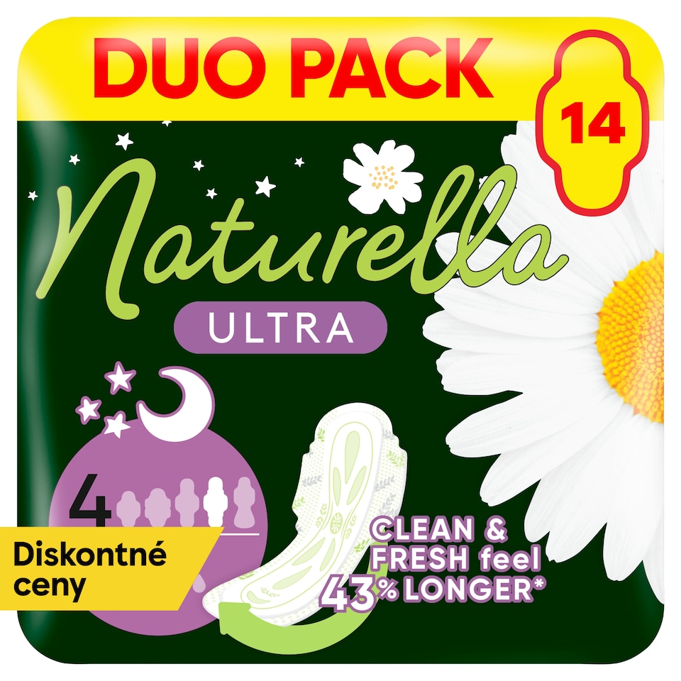 obrázok 1 z Naturella Ultra vložky s krídelkami Night – veľkosť 4 14 ks