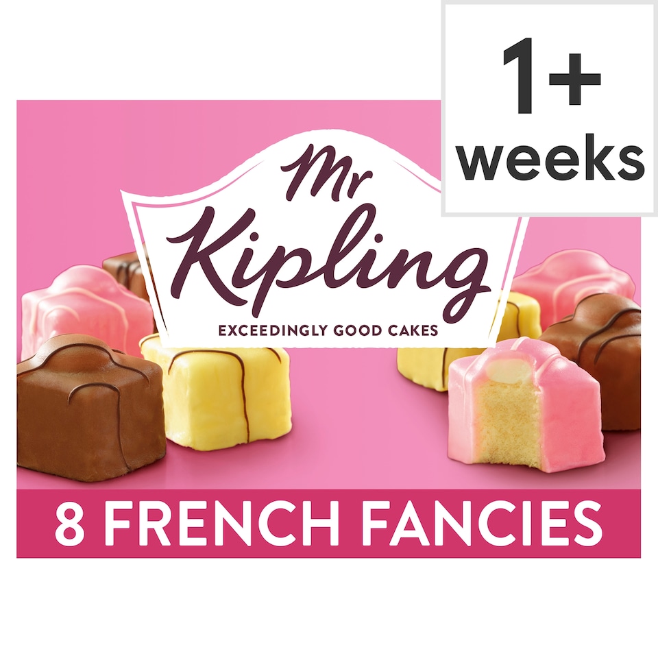 image 1 of Mr Kipling French Fancies Cakes 8 Pack