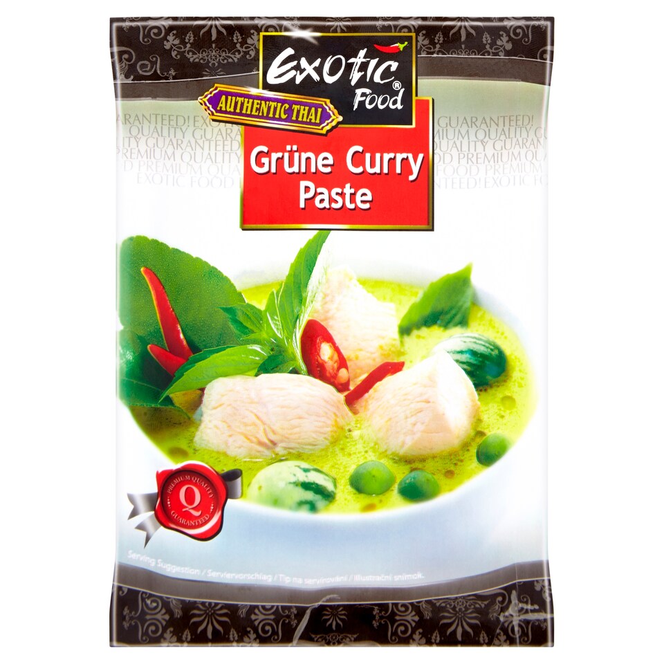 Exotic Food Authentic Thai Green curry paste 50g - Tesco Groceries