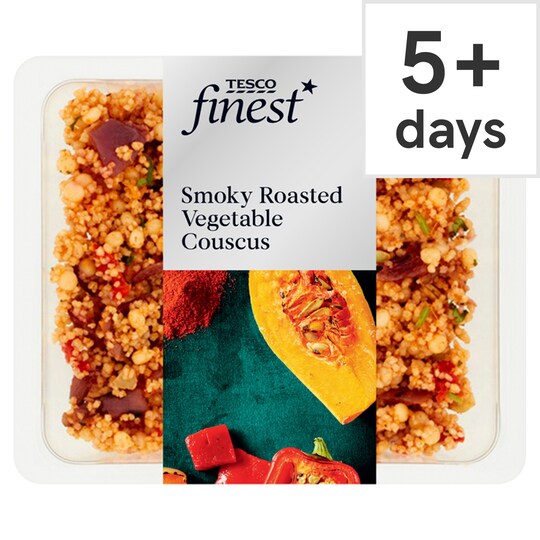 Tesco Finest Smoky Roasted Vegetable Couscous 230G Tesco Groceries