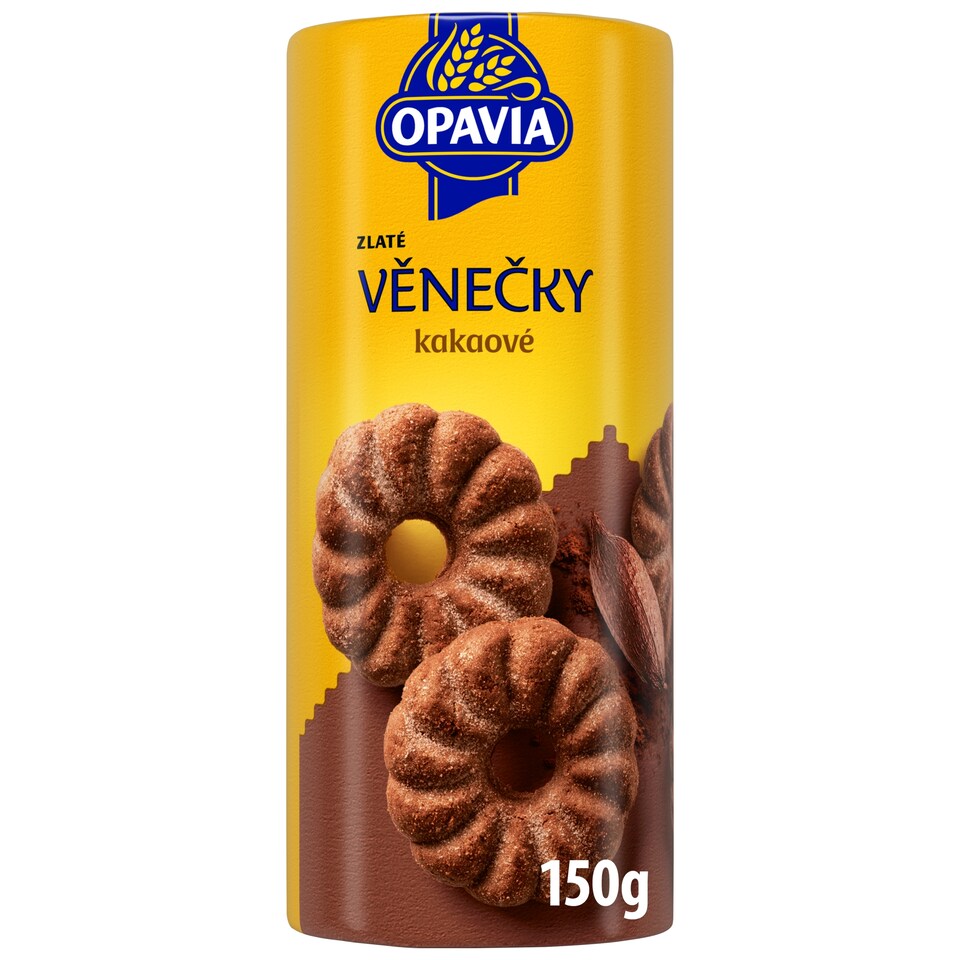Opavia Věnečky kakaové Sušienky Balenie 150 g