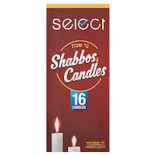 Select Shabbos Candles 16Pk