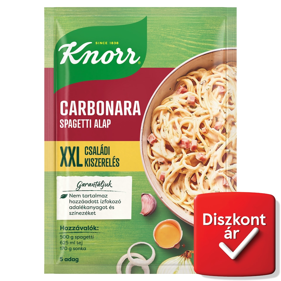Knorr Carbonara spagetti alap 60 g