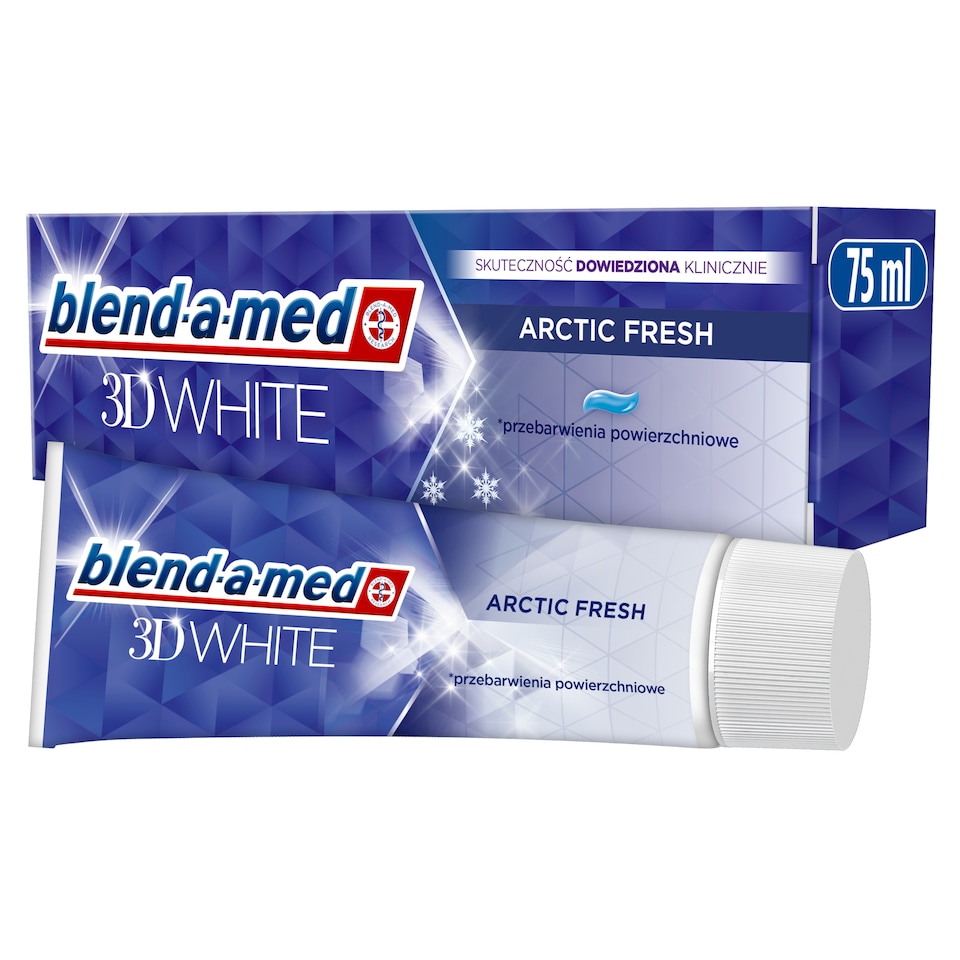 Blend-a-med 3D White Arctic Fresh Fogkrém 75 ml 1. kép