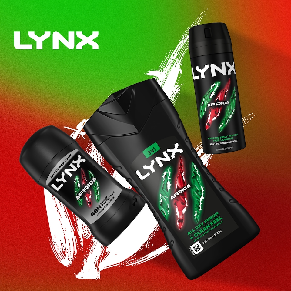image 1 of Lynx Africa Bodywash Shower Gel 225ml