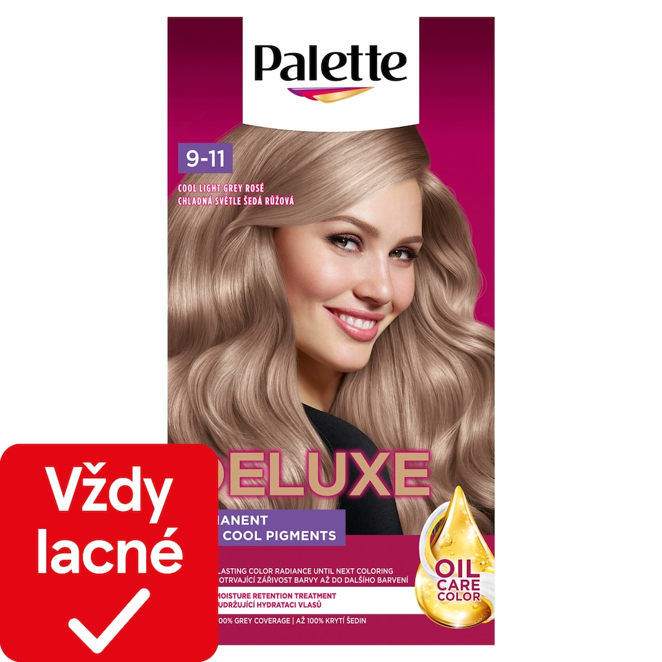 obrázok 1 z Palette Deluxe farba na vlasy Chladná svetlo šedá ružová 9-11