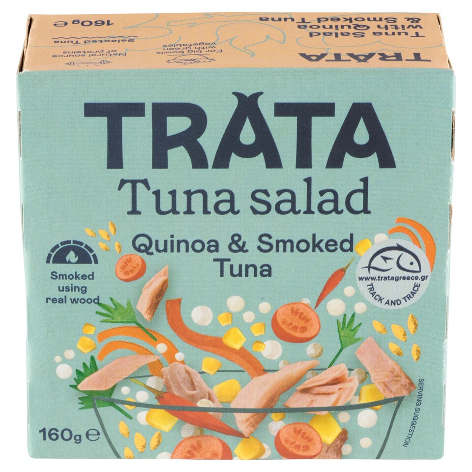 obrázok 1 z Trata Šalát z quinoi a údeného tuniaka 160 g