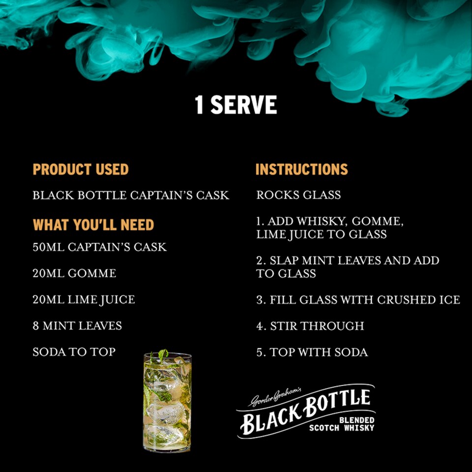 image 1 of Black Bottle Alchemy Series Blended Scotch Whisky 70cl