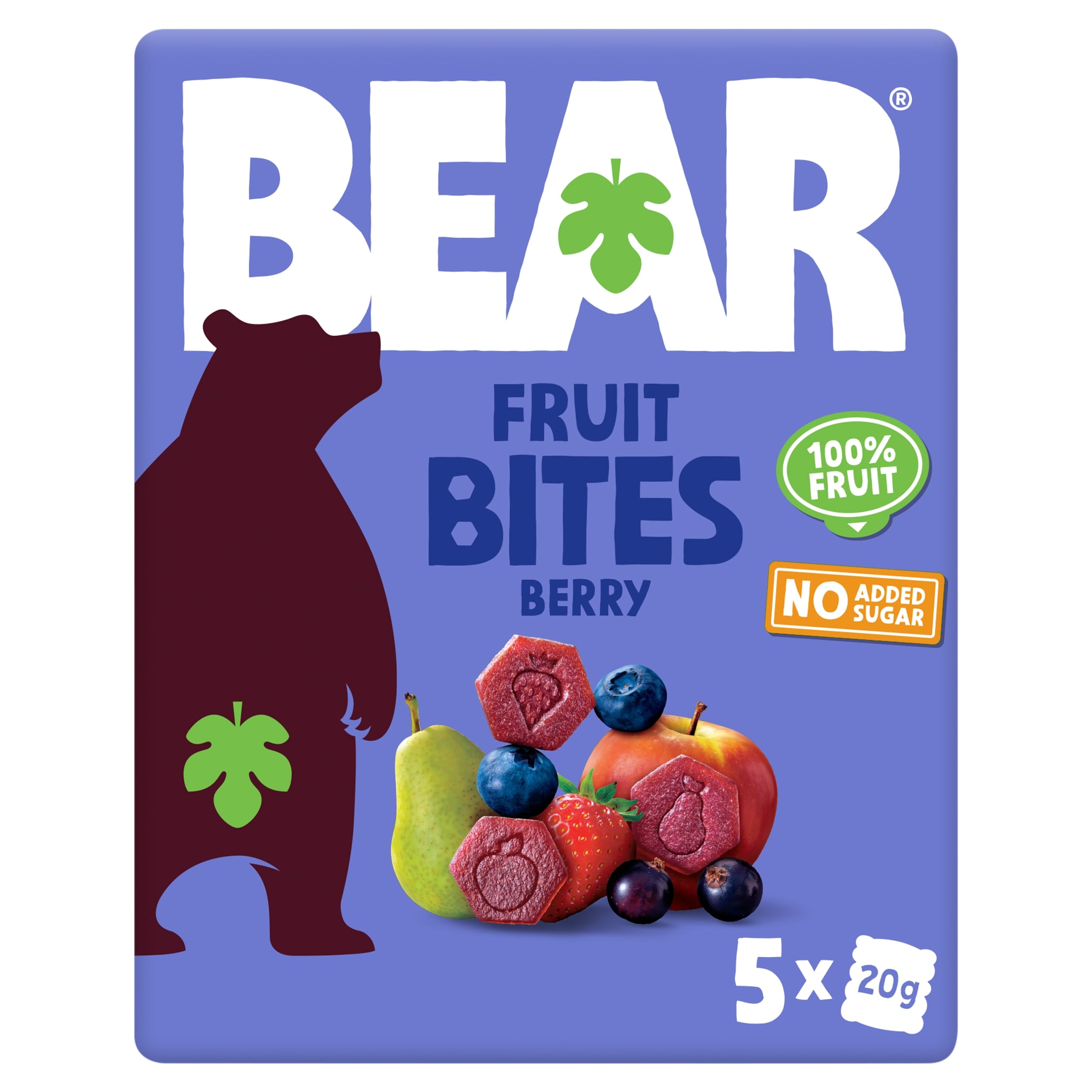 BEAR Fruit Bites Berry 5x20G