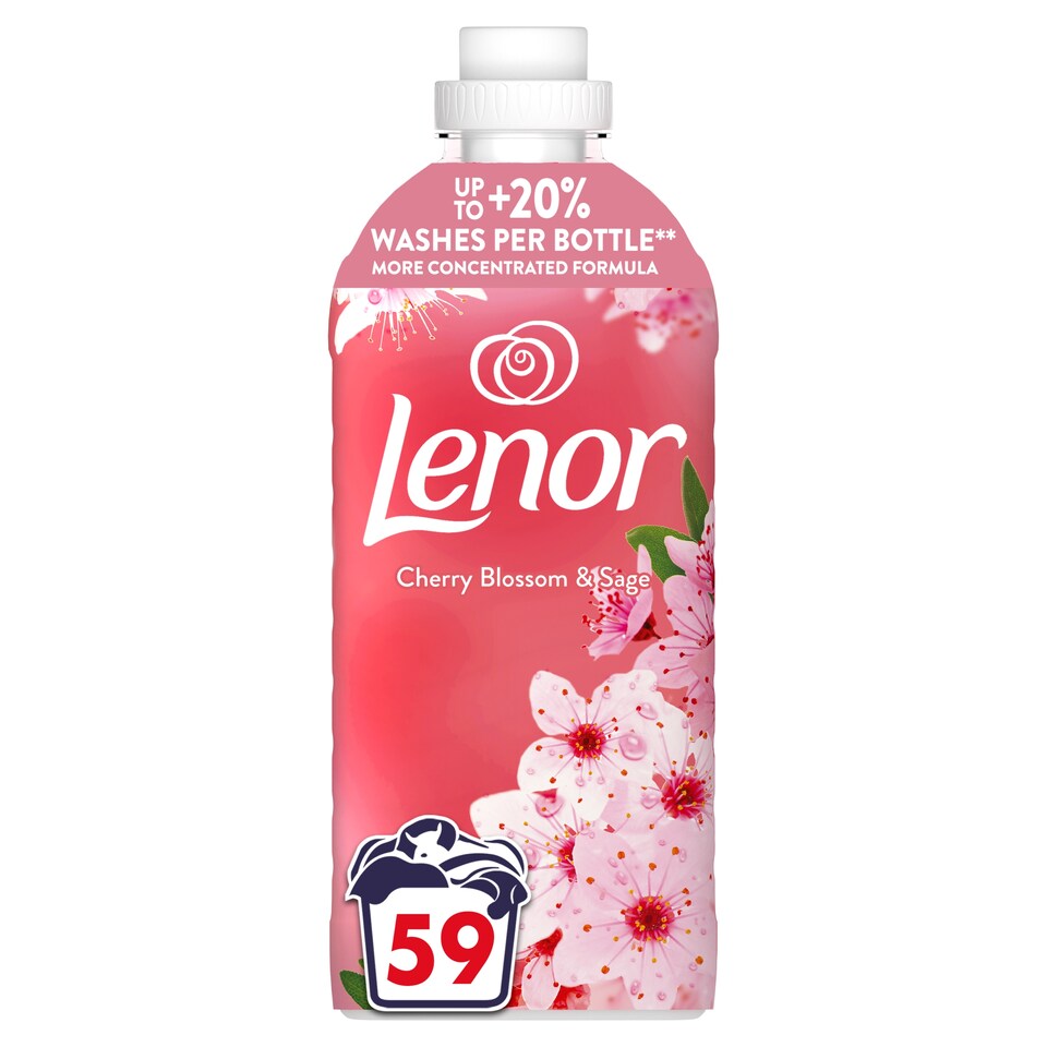 Lenor Textilöblítő 59 Mosáshoz, Cherry Blossom & Sage 1. kép