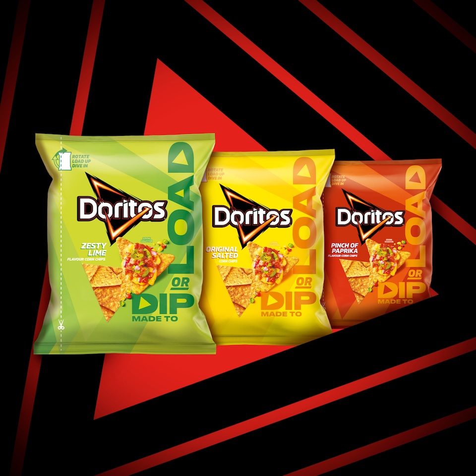 image 1 of Doritos Dip or Load Original Salt Sharing Crisps 230g