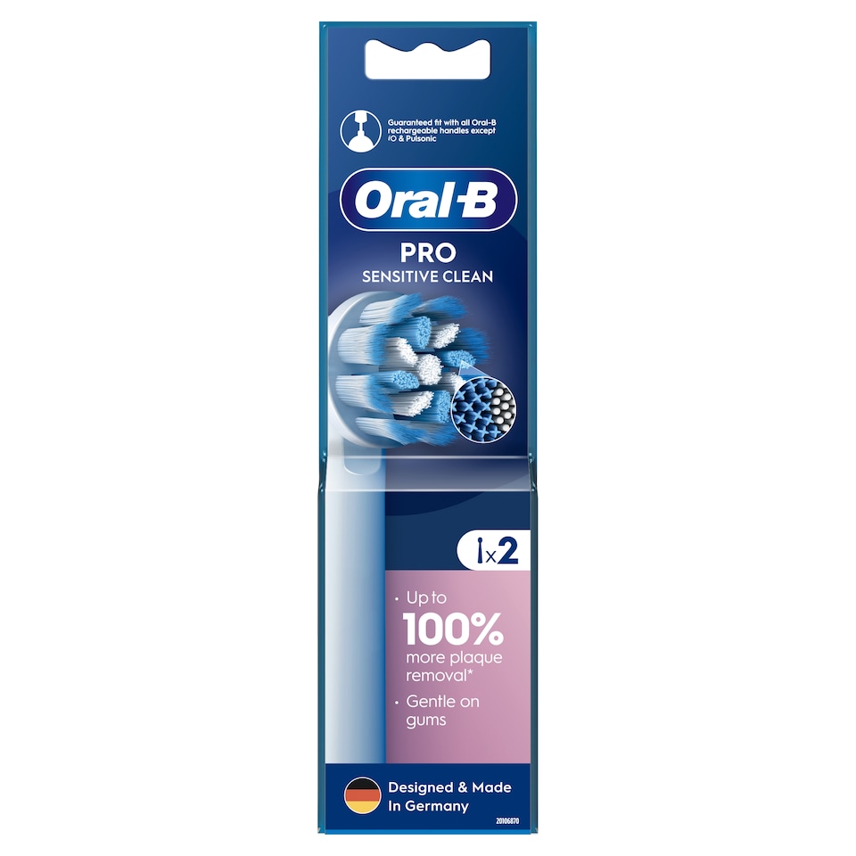 Oral-B Pro Sensitive Clean Fogkefefejek, 2 db  1. kép