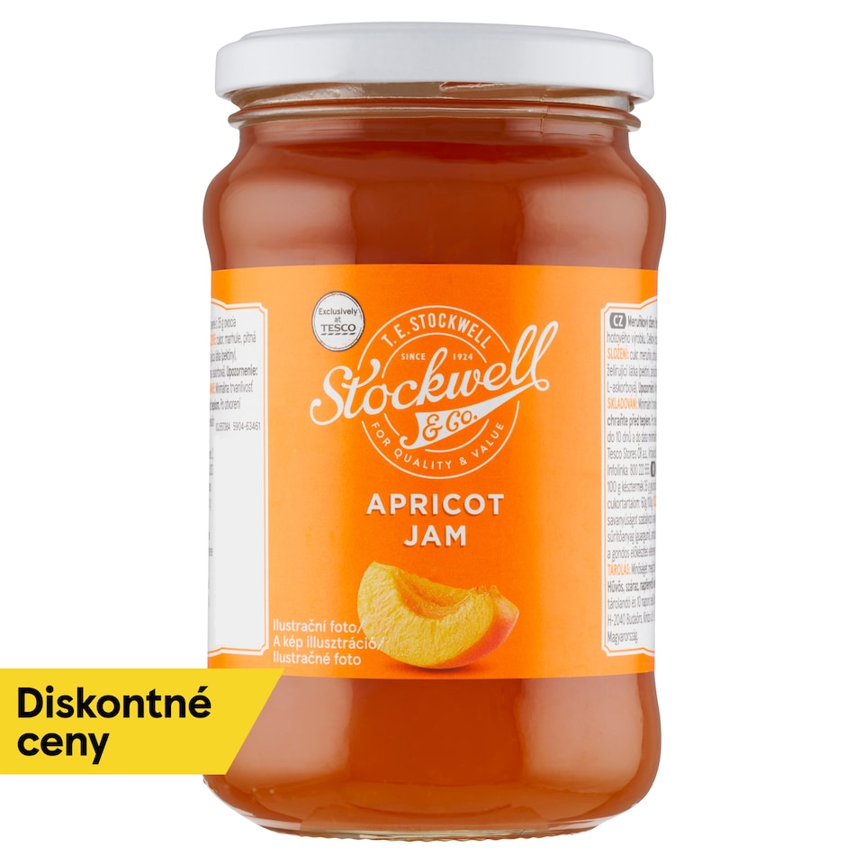 Stockwell & Co. Marhuľový džem 450 g