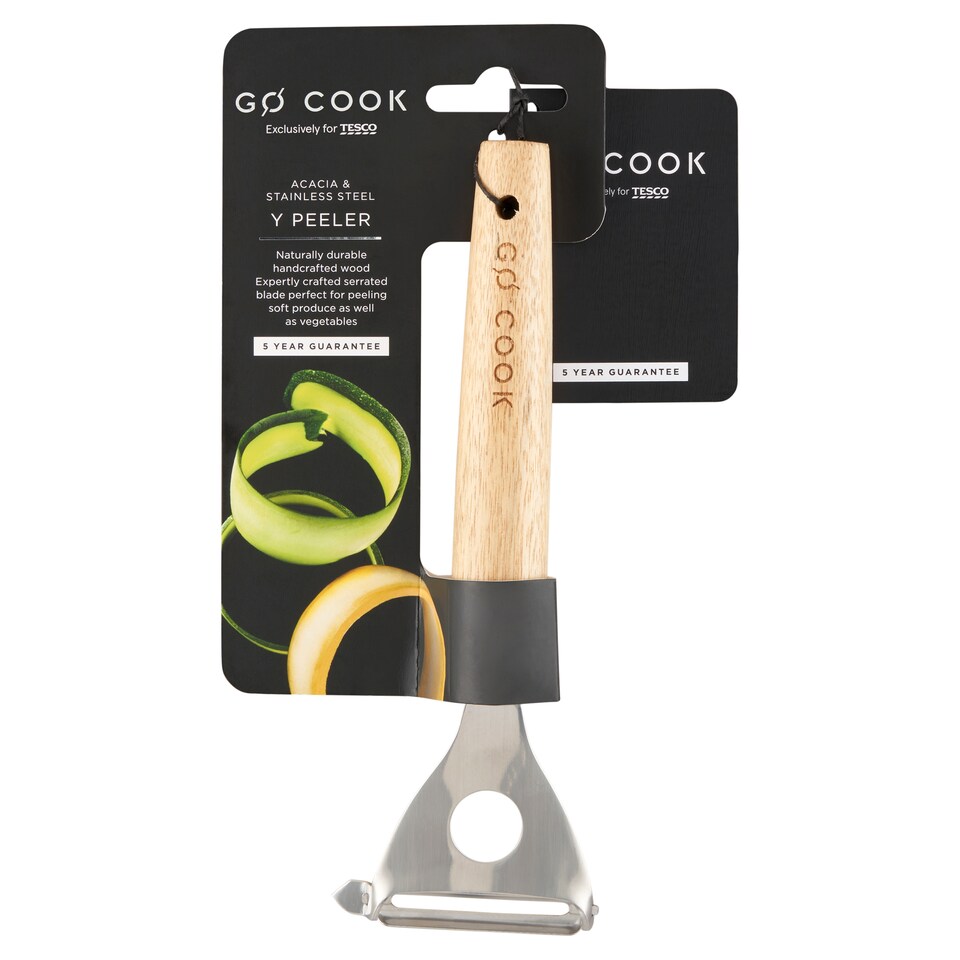 Go Cook Akáciová ocelová škrabka