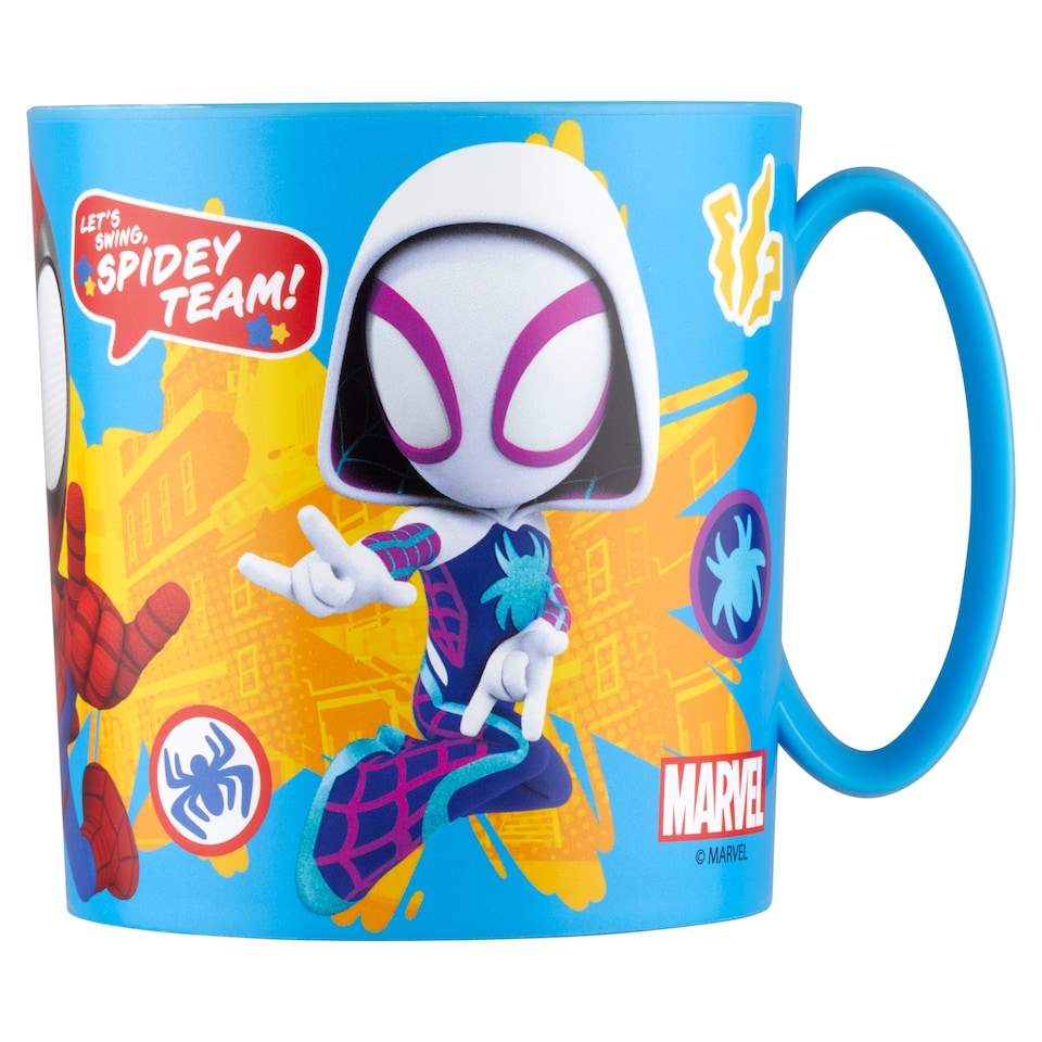 Stor Micro hrnek Spidey & Friends Team 350 ml