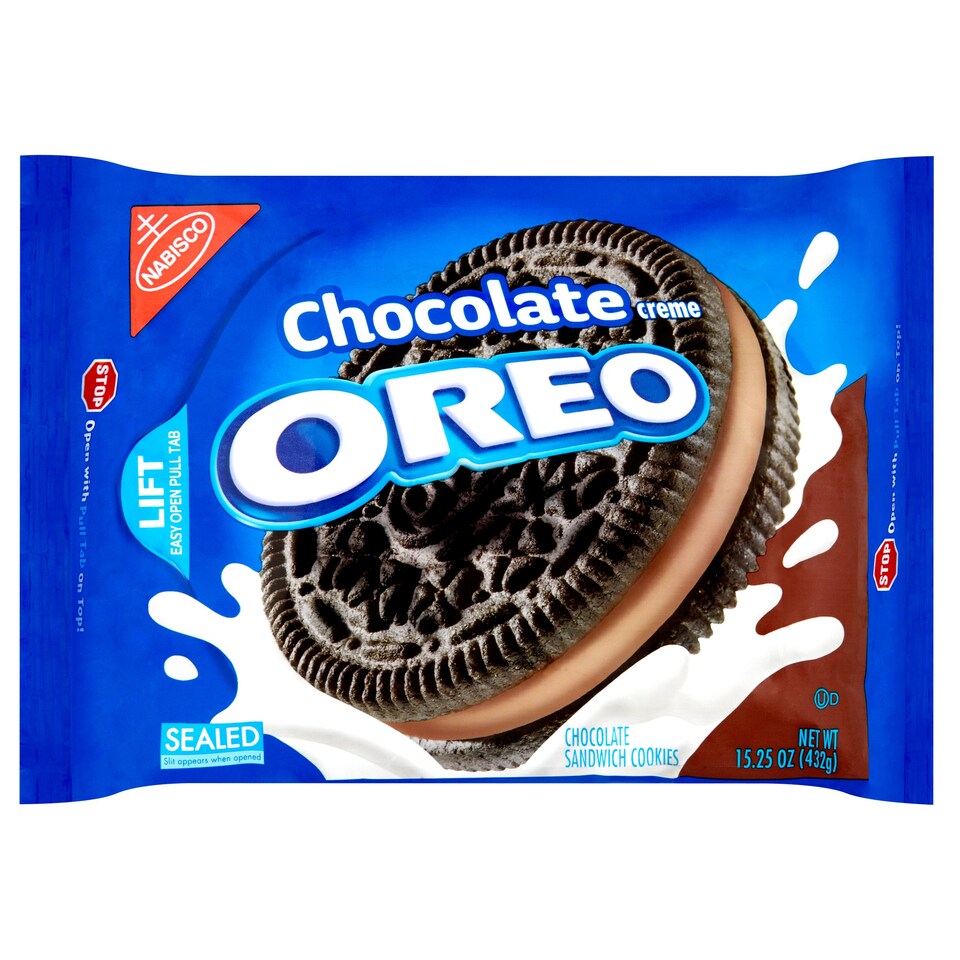 NABISCO OREO CHOCOLATE CREME COOKIES 432G