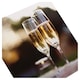 image 2 of Hallmark Blank Card Champagne