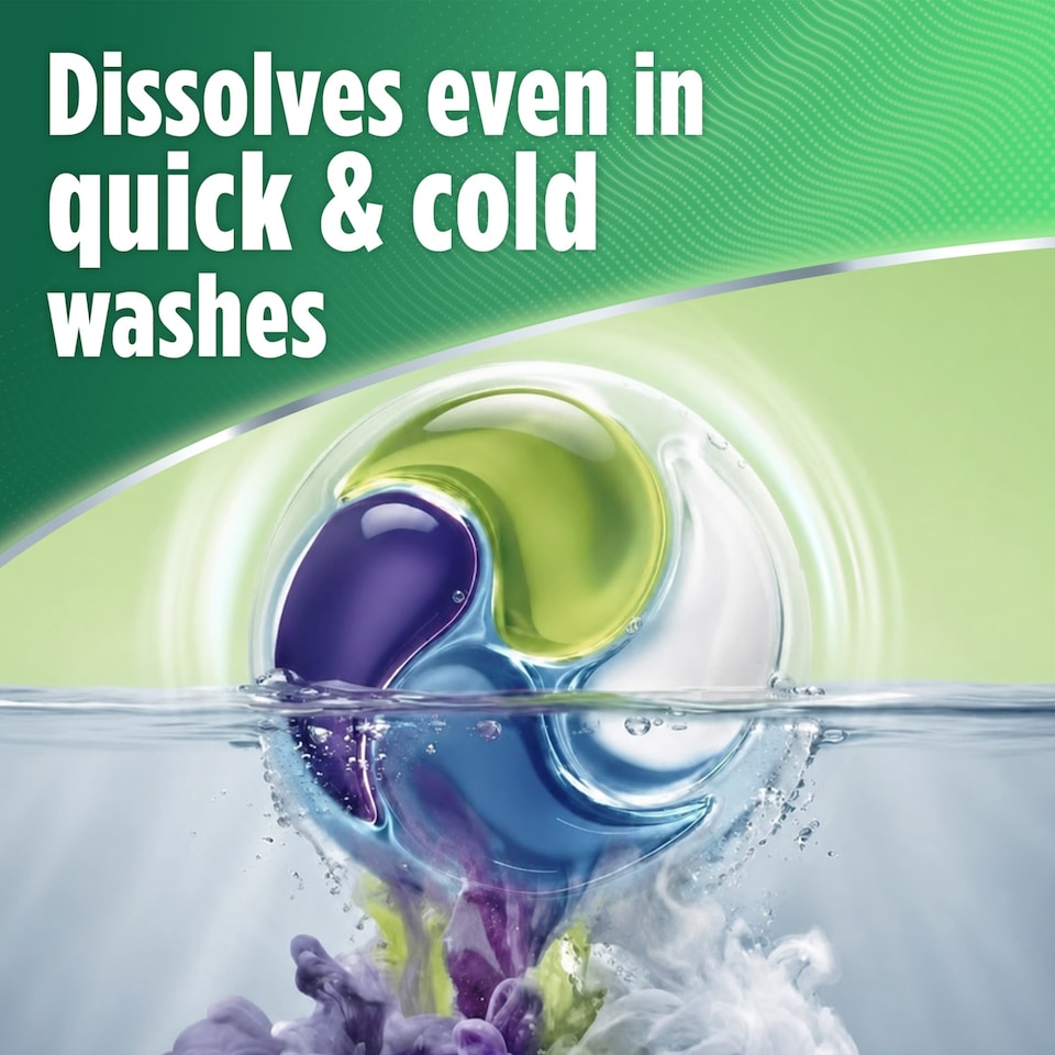 image 1 of Persil Bio 4 in 1 Laundry Washing Detergent Capsules Large Pack 34 Washes 462g