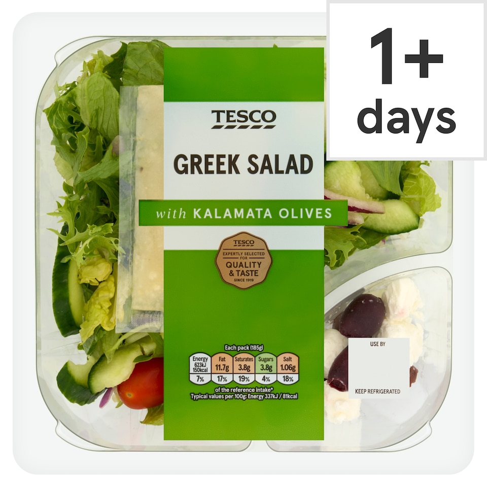 Tesco Greek Salad 185G