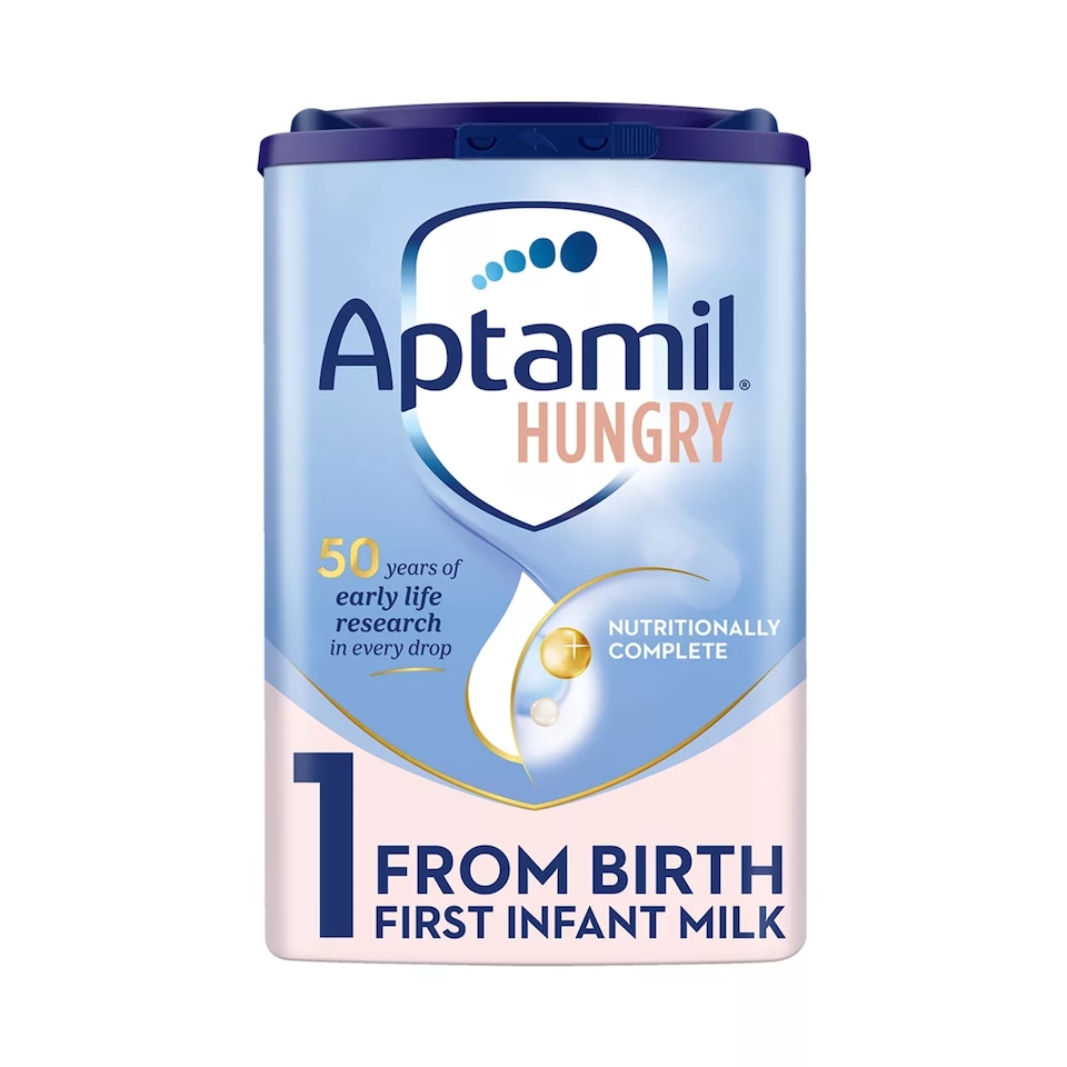 image 1 of Aptamil Hungry First Baby Milk Formula Powder from Birth 800g