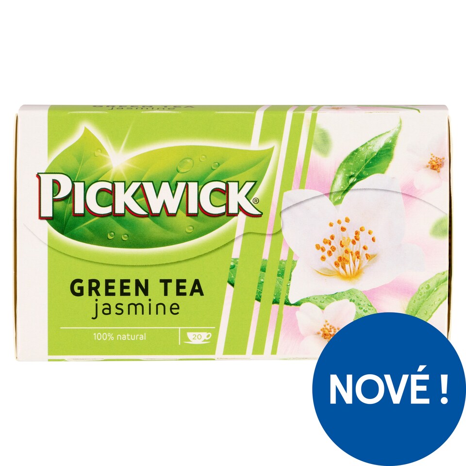 Obrázek 1 pro produkt Pickwick Zelený jasmínový čaj 20 x 1,5g (30g)