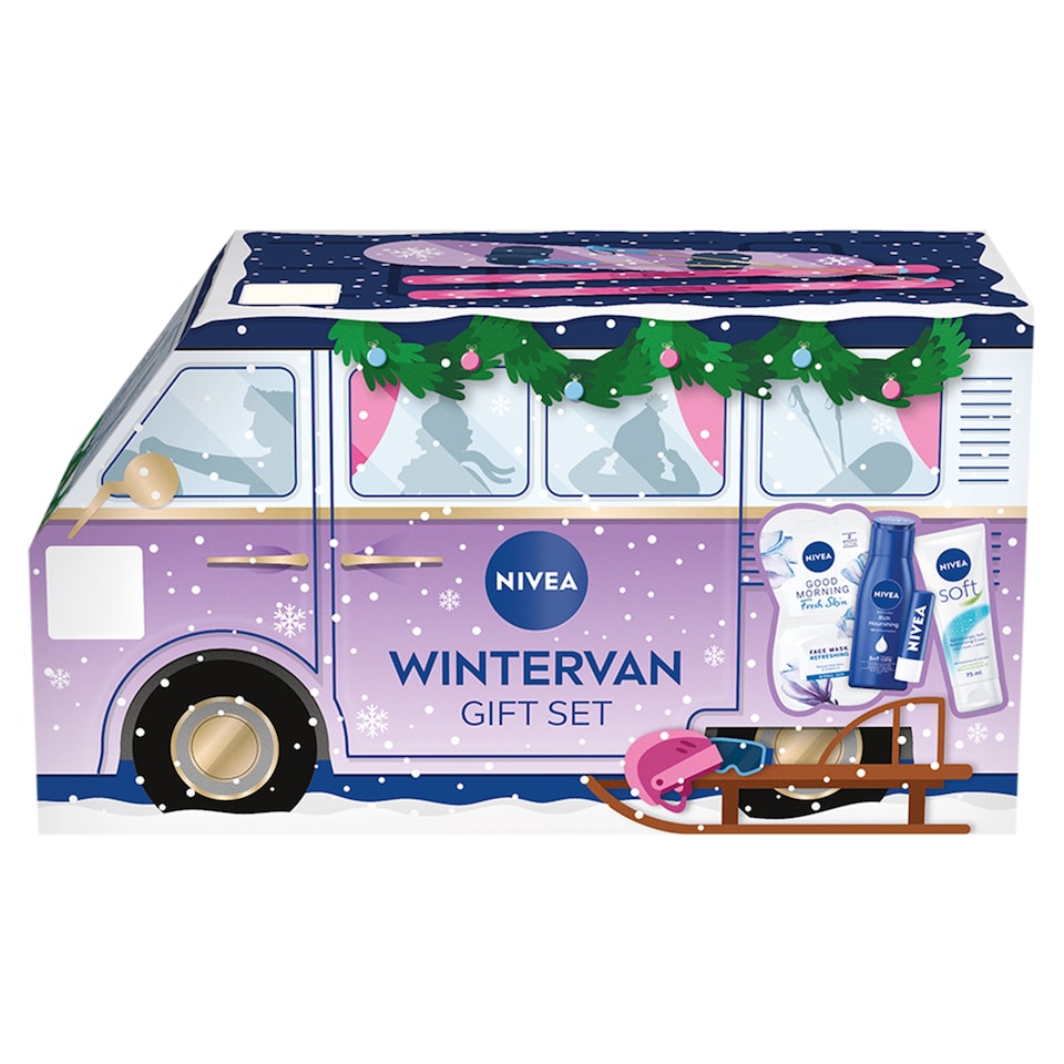 image 1 of NIVEA Winter Van Skincare Gift Set 