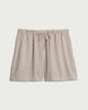 image 4 of F&F Striped Co-Ord Shorts in Multi Brown