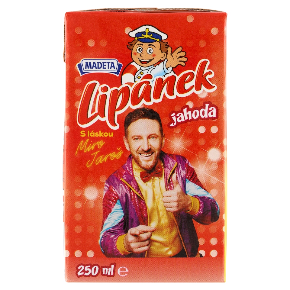 Obrázek 1 pro produkt Madeta Lipánek Jahoda 250ml