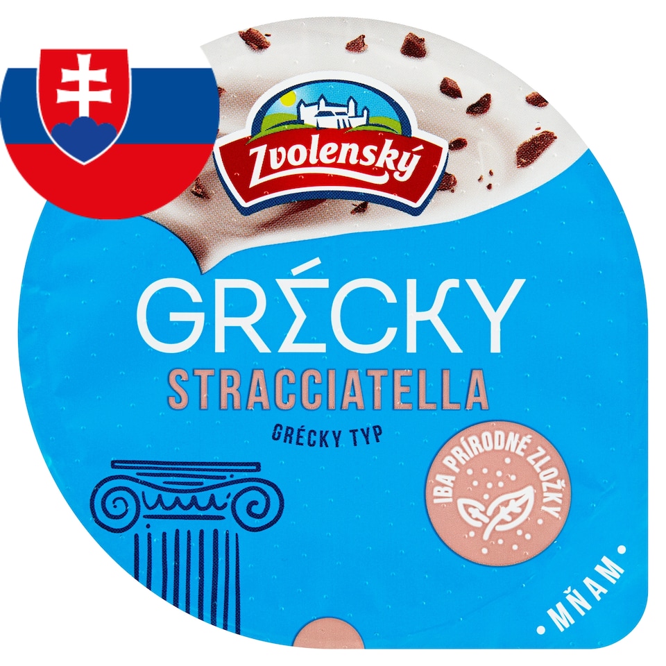 Zvolenský Jogurt grécky typ stracciatella 125 g