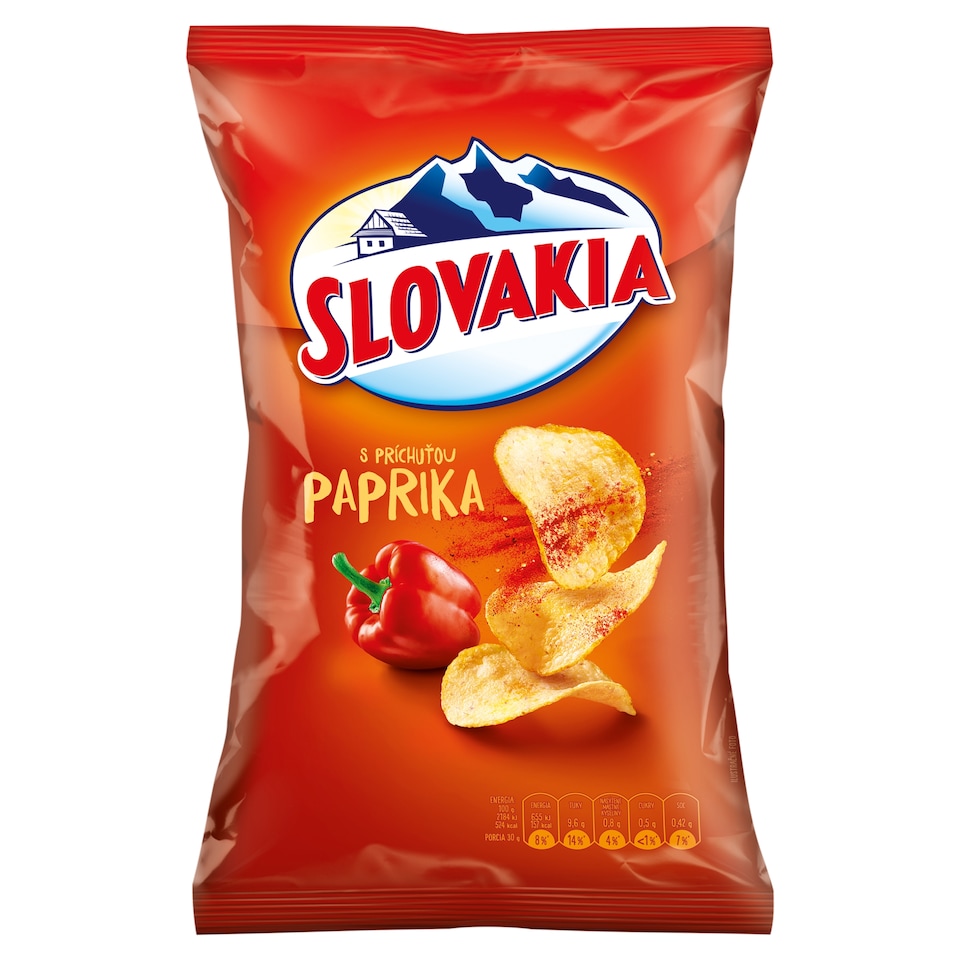 Slovakie chips paprika 130 g