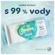 image 2 of Pampers Harmonie Aqua Dětské Čisticí Ubrousky 1 Balení = 48 Ubrousků