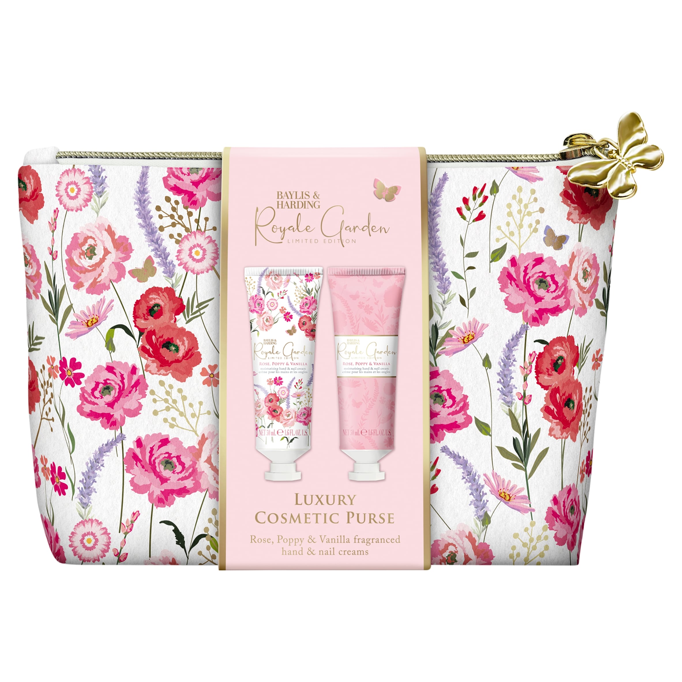 Baylis & Harding Royale Garden Cosmetic Purse Gift Set