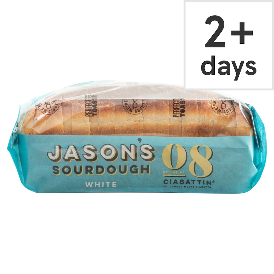 Jason's White Ciabattin Sourdough 900g