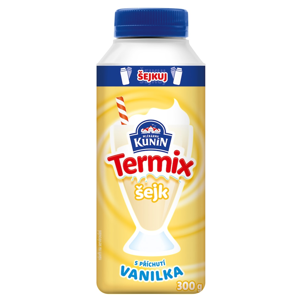 Mlékárna Kunín Termix Shake with Vanilla Flavor 300 g
