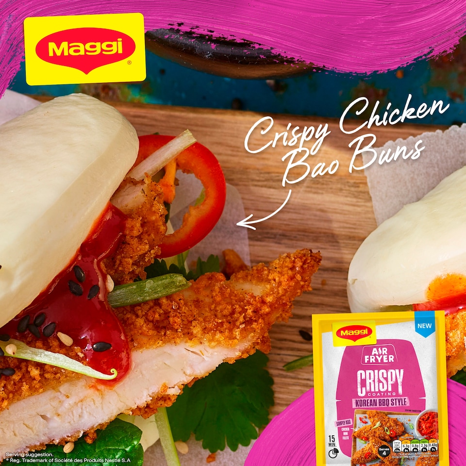 image 1 of Maggi Air Fryer Crispy Korean BBQ Seasoning Mix 70g