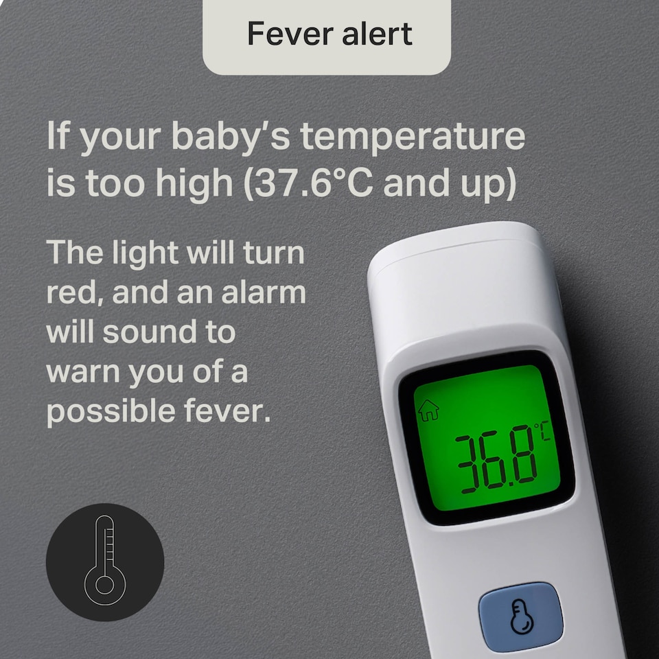 image 1 of Tommee Tippee Notouch Forehead Thermometer