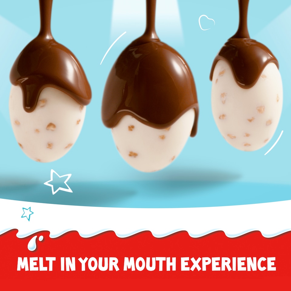 image 1 of Kinder Schoko-Bons Milk Chocolate Bonbons filled with Milky Cream & Hazelnut Pieces 200g