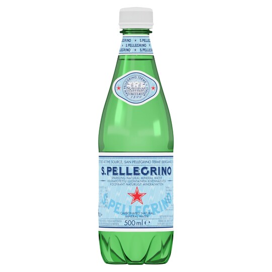 San Pellegrino Sparkling Water 500Ml (New) Tesco Groceries
