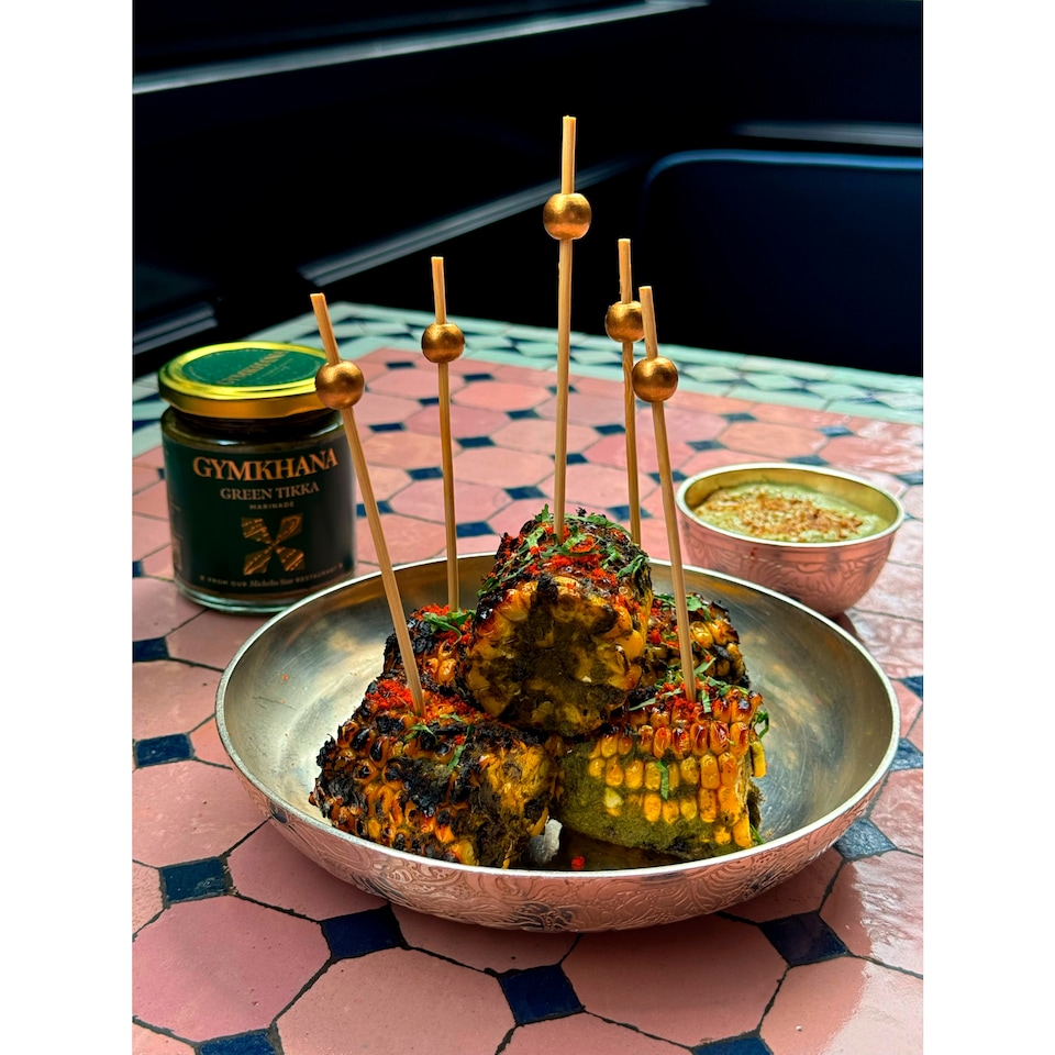 image 1 of Gymkhana Green Tikka Marinade 190g