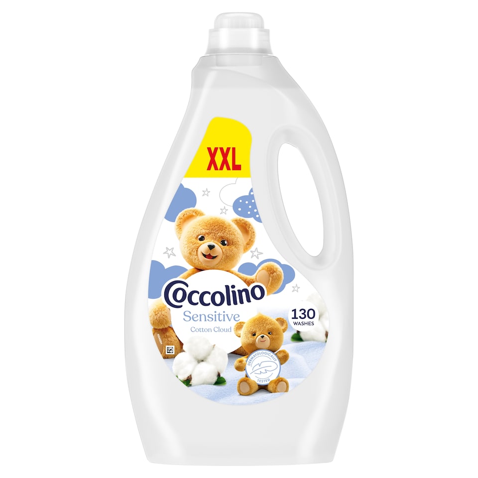 Coccolino Sensitive Cotton Cloud öblítőkoncentrátum 130 mosás 2990 ml
