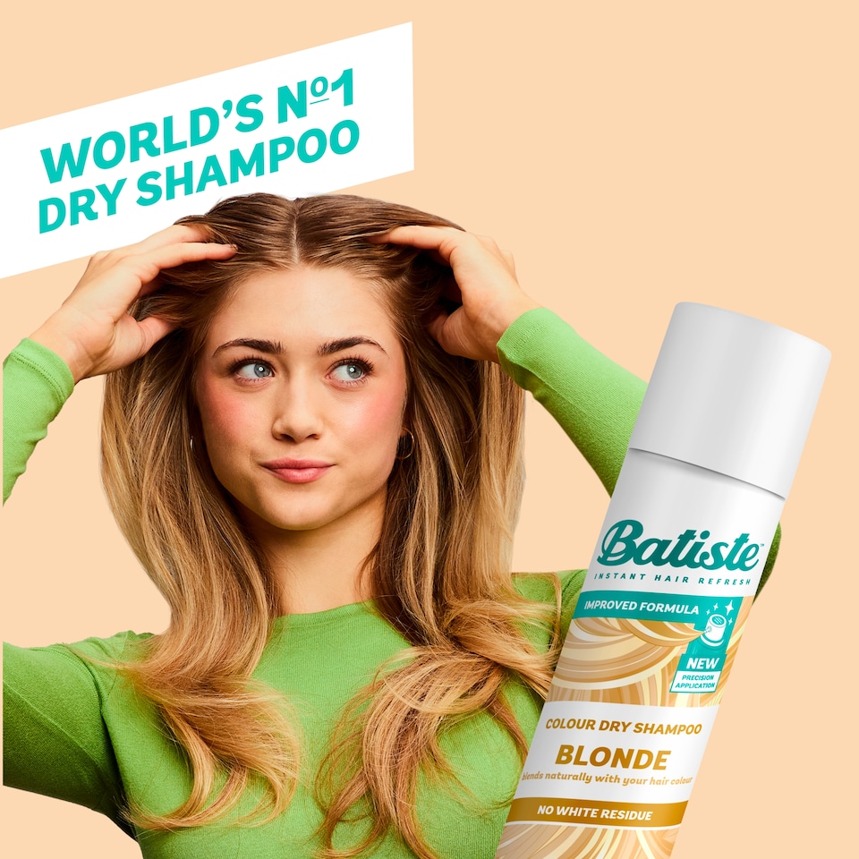 image 1 of Batiste Dry Shampoo Light & Blonde 200Ml