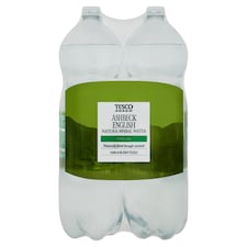 Tesco Ashbeck Sparkling Water 4X2ltr