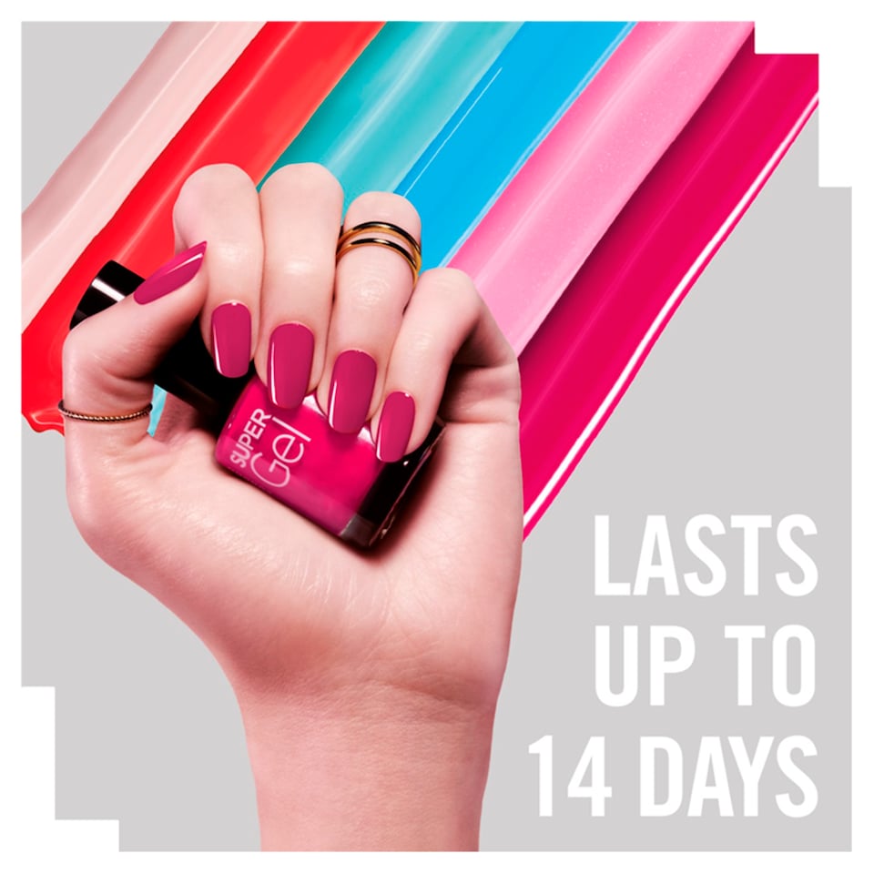 image 1 of Rimmel Super Gel Nailpolish Urban Purple 12Ml