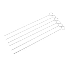 TESCO 6 METAL SKEWERS