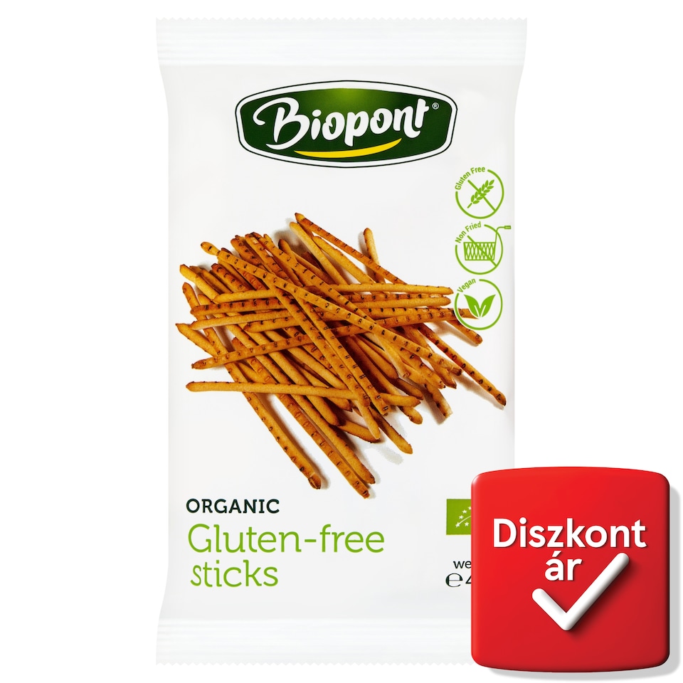Biopont bio gluténmentes sóspálcika 45 g