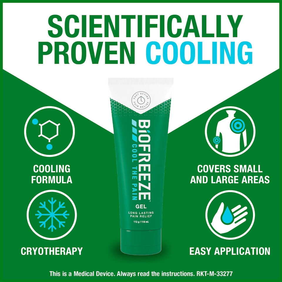 image 1 of Biofreeze Muscle & Joint Cooling Pain Relief Gel 118ml