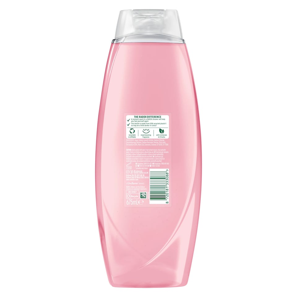 image 1 of Radx/Mt Feel Uplifted Grapefruit And Ginger Shower Gel 675Ml